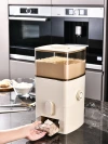 2024 New multi-functional flour storage box, rice storage box, sealed, insect-proof, moisture-proof, quantitative, convenient for household use, food grade 01189-8010 Application Scenario